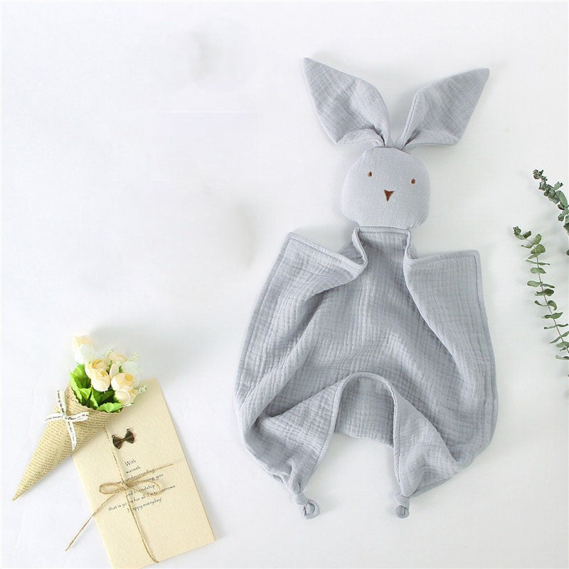 Organic Cotton Bunny Security Blanket