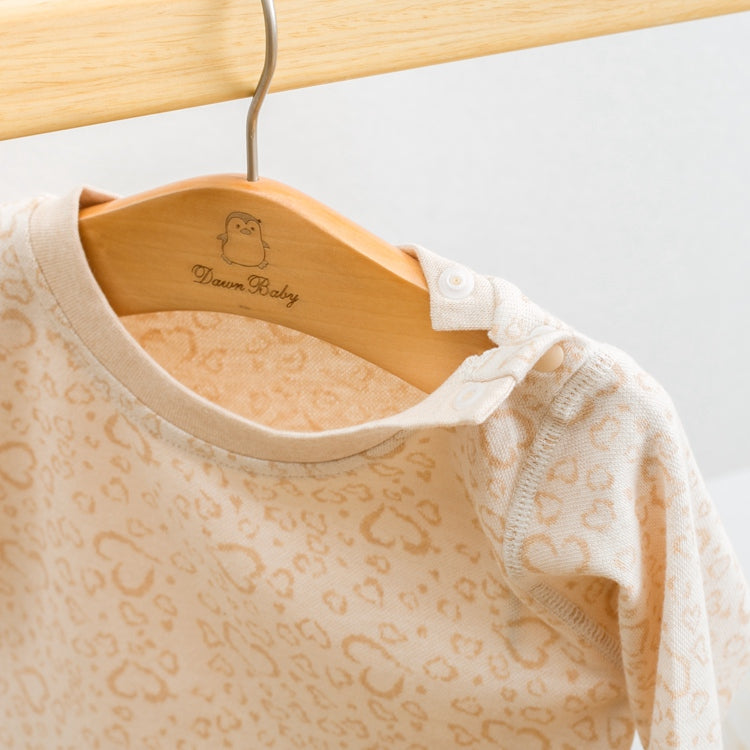Organic Cotton Baby Heart Print Pajamas