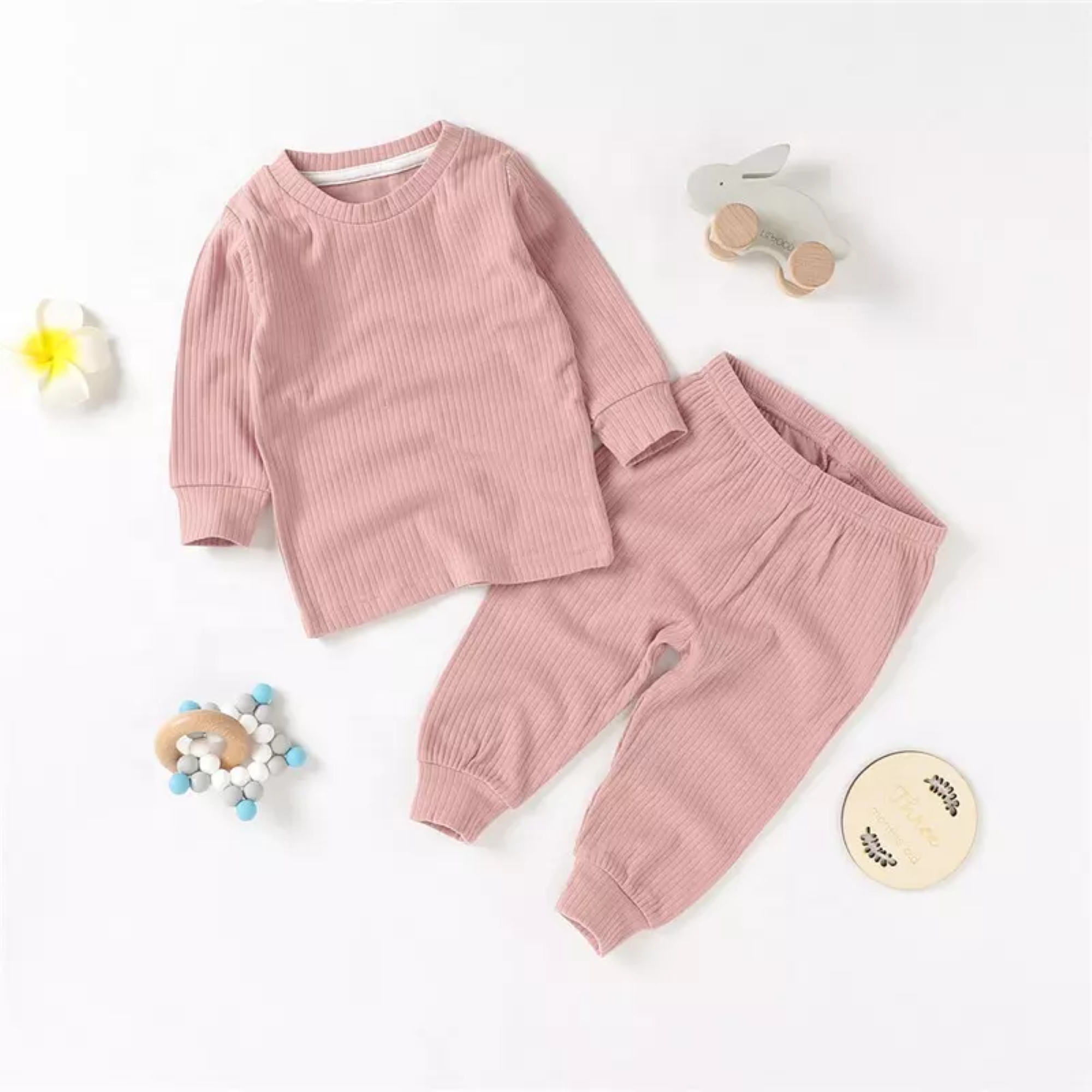 Organic Cotton Baby Girl Gift Set (Pink)