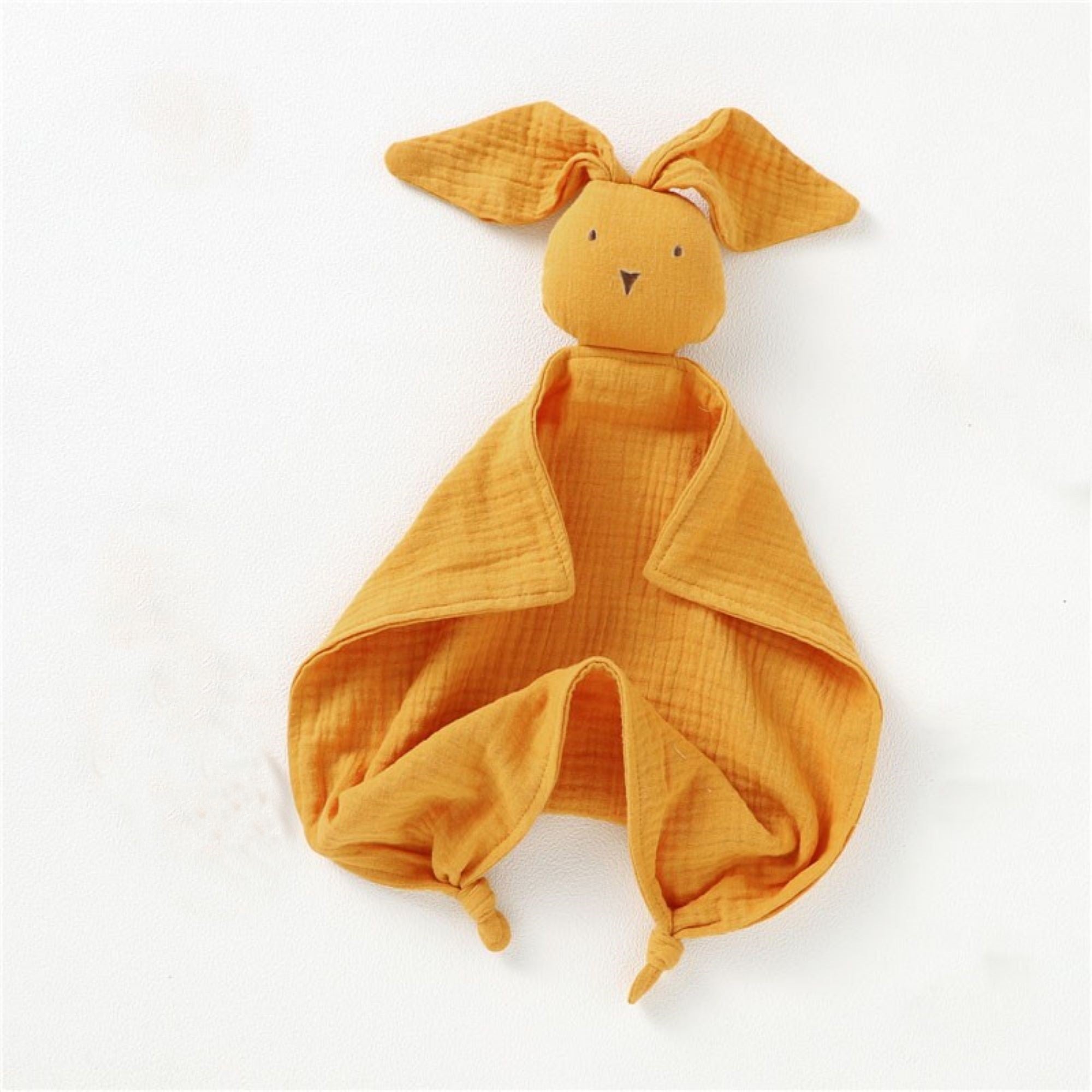 Organic Cotton Bunny Security Blanket/Baby Lovey
