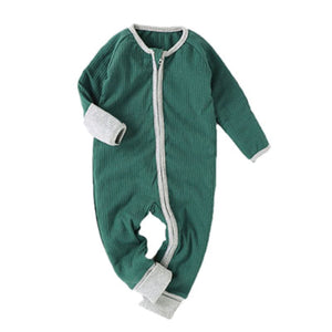 Organic Cotton Double Zipper Baby Sleeper – Cotton Whimsey